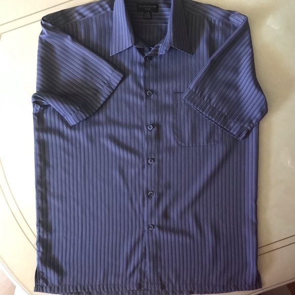 Platinum Mode Men’s Short Sleeve Shirt - Picture 10 of 16